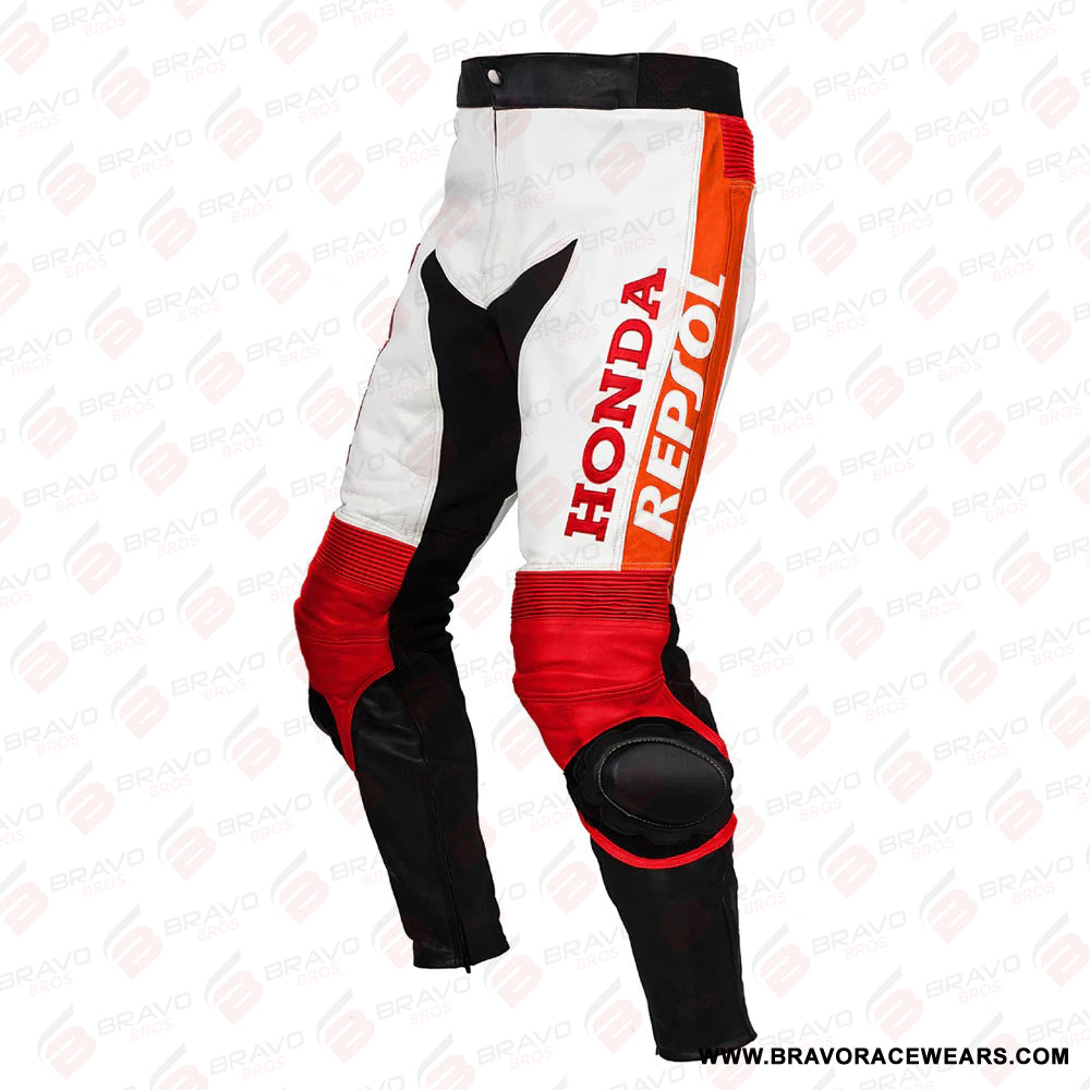 Honda Repsol Team Racing Motorcycle Leather Pants