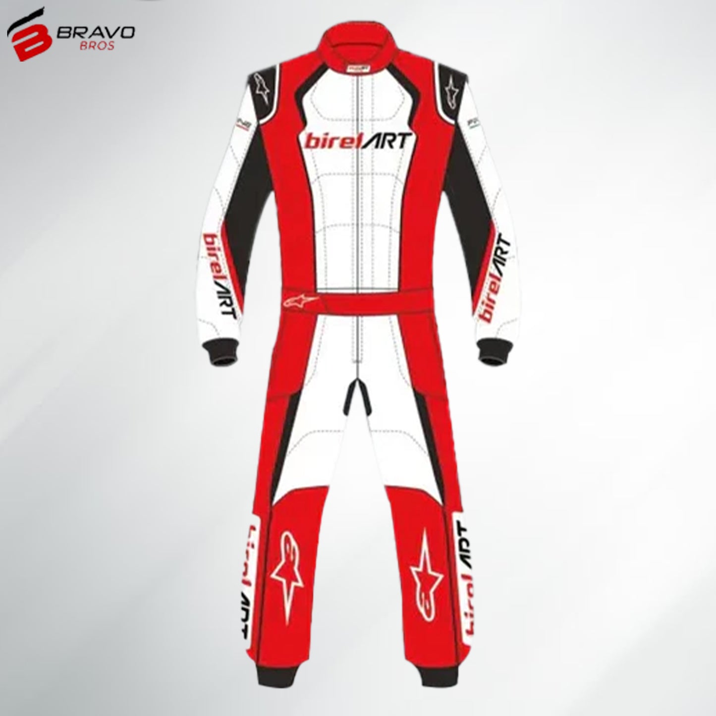 Birel Art Kart Racing Suit Alpinestar