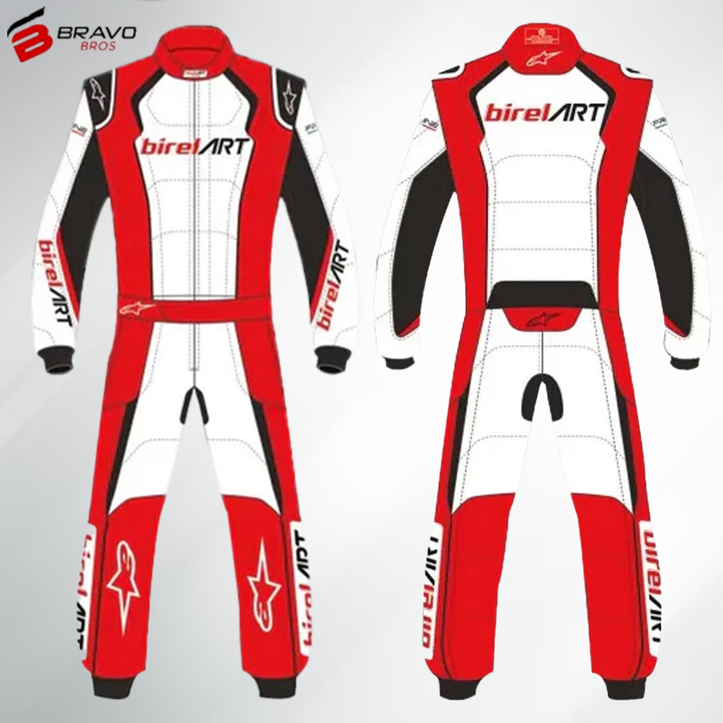 Birel Art Kart Racing Suit Alpinestar