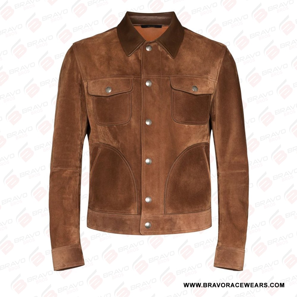 Suede Leather Jacket for Men