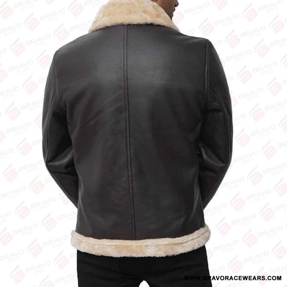 Mens Tom Shearling Bomber Jacket