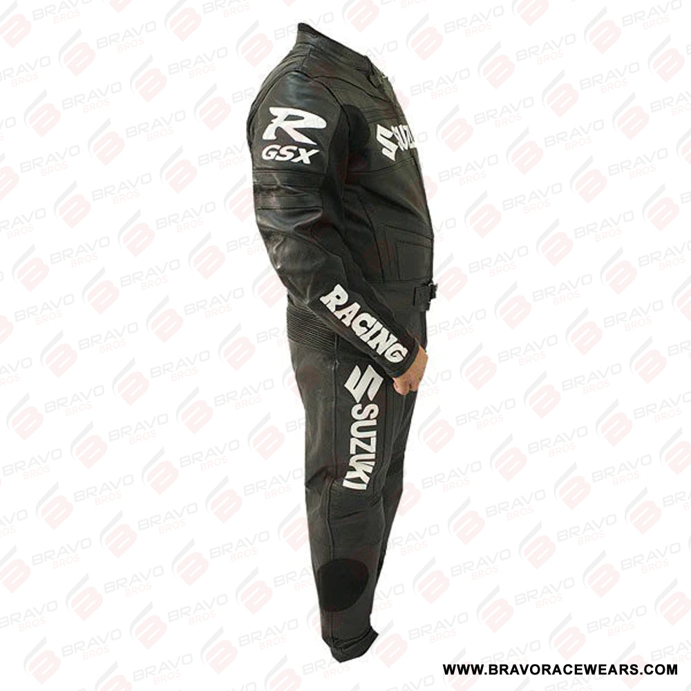 SUZUKI Racing Motorcycle Leather Suit