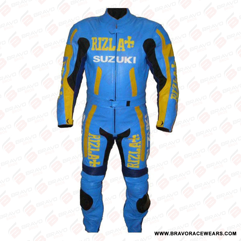 SUZUKI Rizla Motorcycle Leather Suit