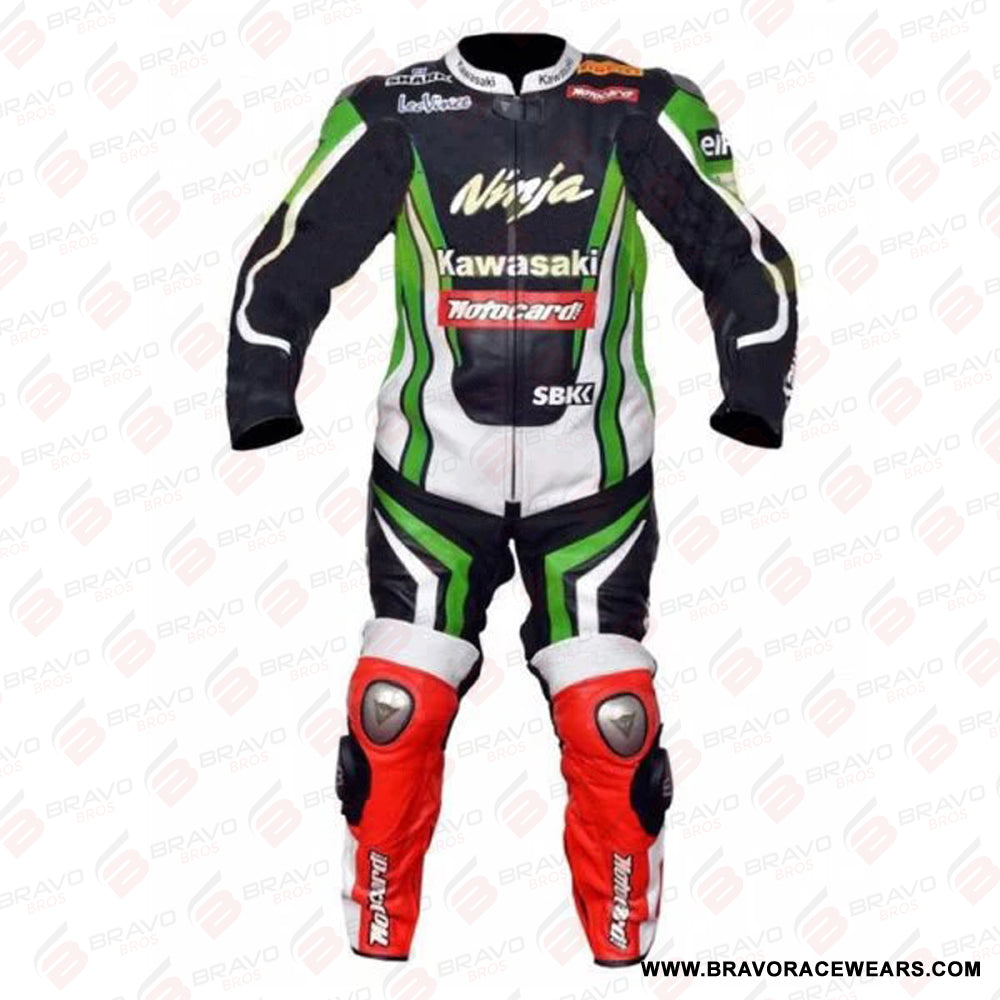 Tom Sykes Kawasaki Motorcycle Leather Motogp Suit