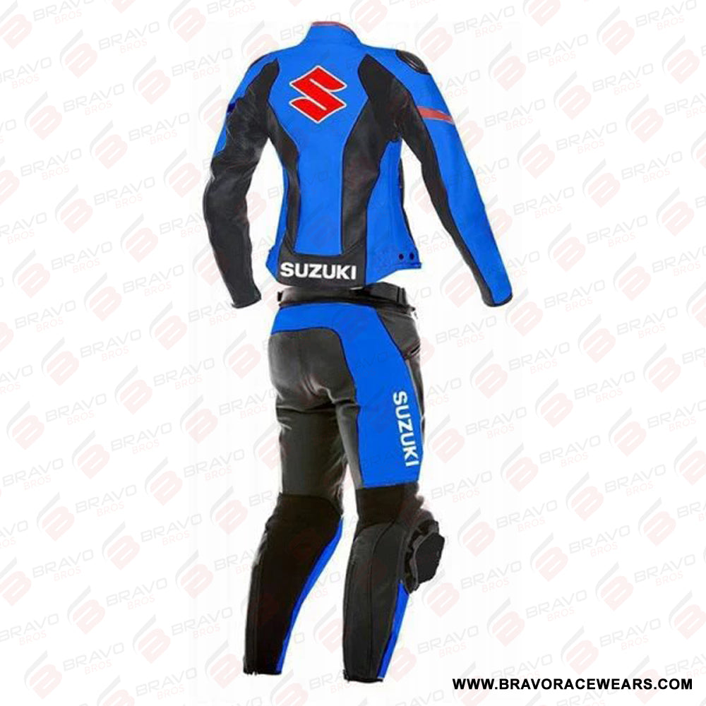 Women’s Suzuki Motorbike Racing Leather Suit