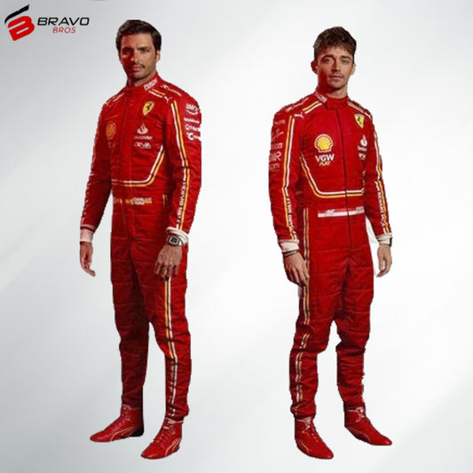 Charles Leclerc Ferrari 2024 Racing Suit