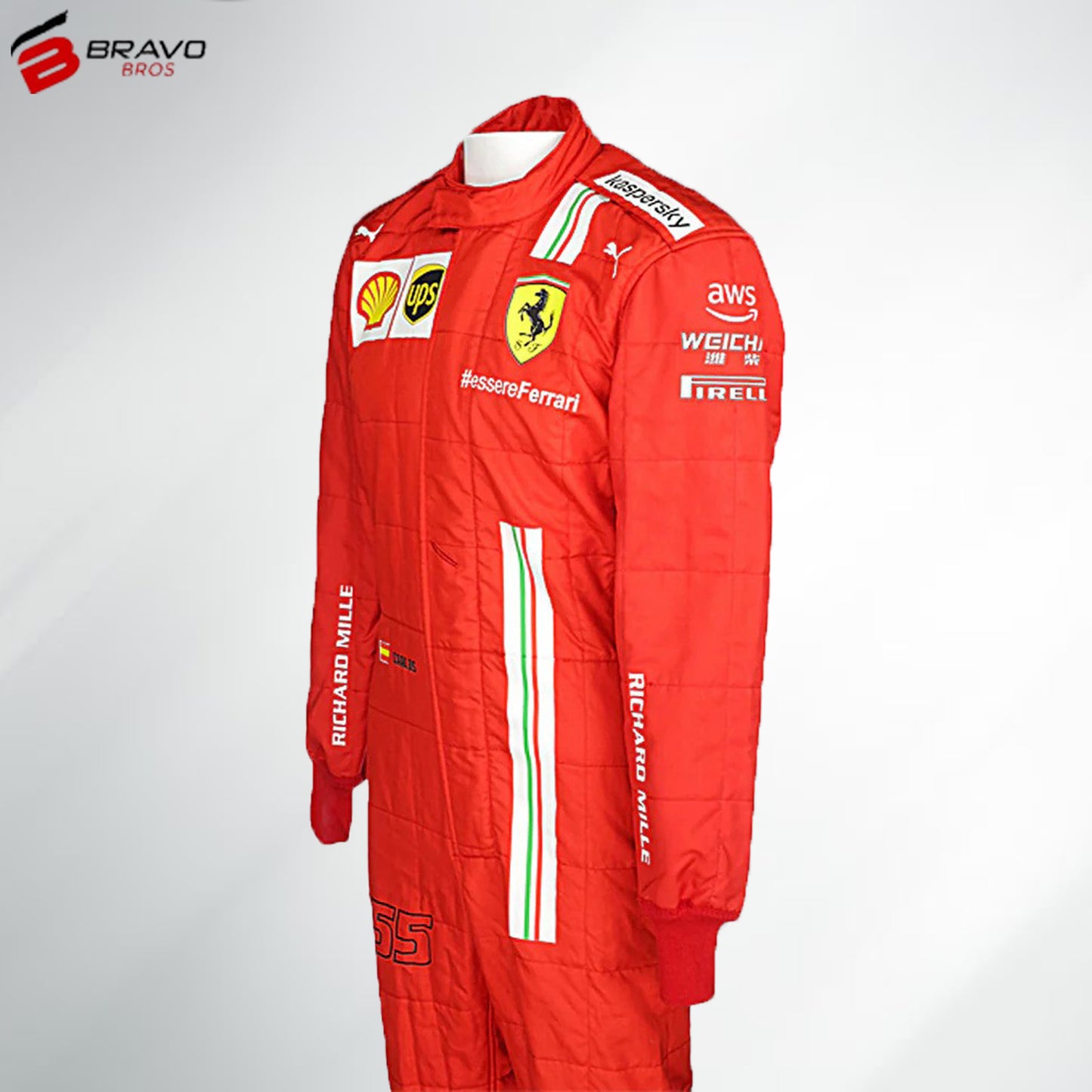 2021 Carlos Sainz Ferrari F1 Race Suit