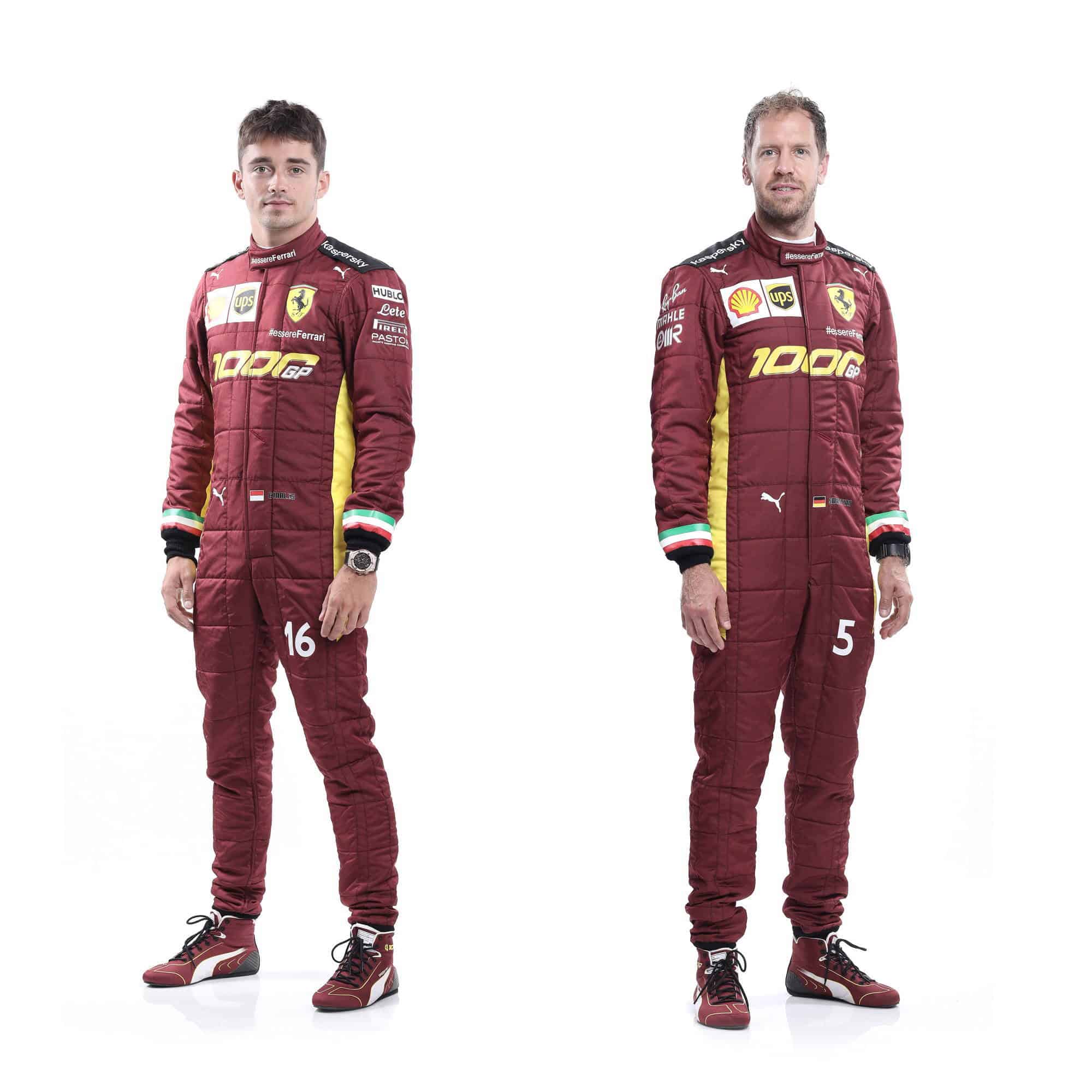 Scuderia Ferrari Race Suit special for 1000th race