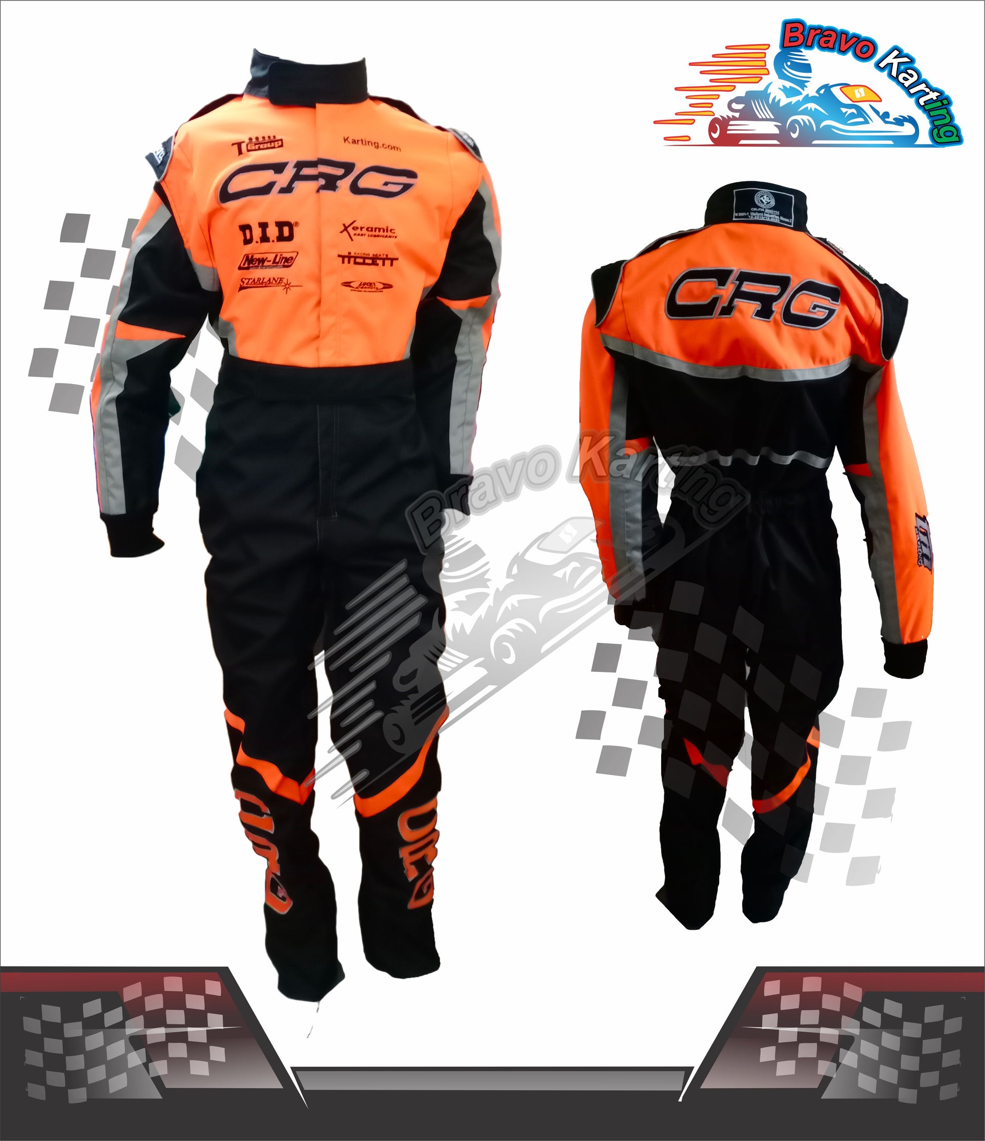 Best CRG Go Kart Race Suit Level 2 Replica