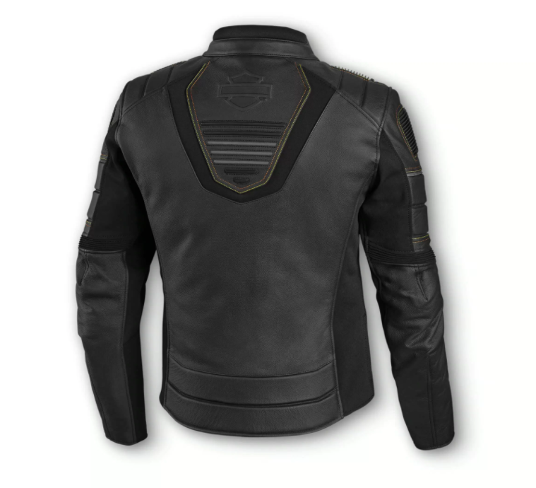 Motorcycle Watt Leather Jacket