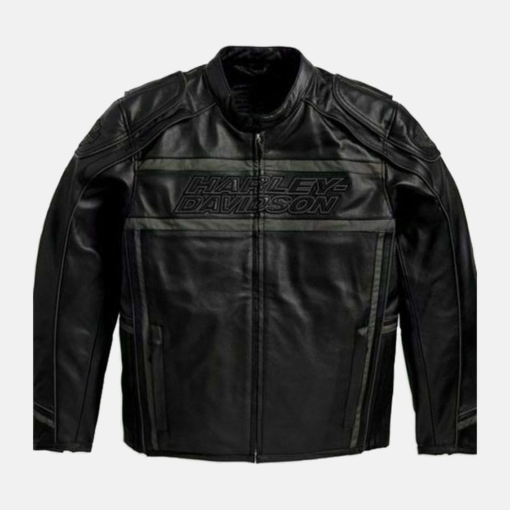 Harley Davidson Men’s Luminator 360 Black Leather Jacket