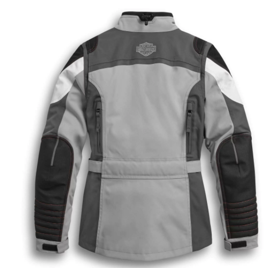 Grey Harley Davidson Riding Jacket