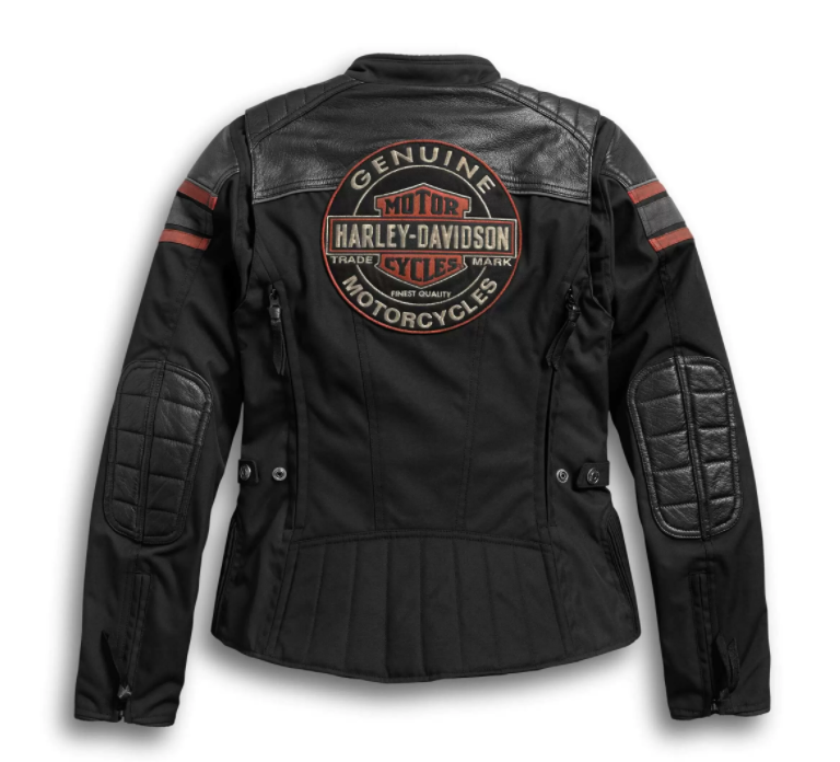 Black Harley Davidson Riding Jacket