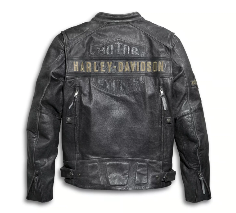 Harley Davidson Black Motorcycle Jacket