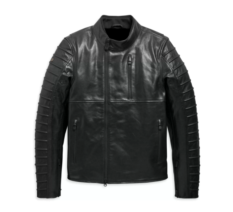 Ozello Perforated Leather Jacket