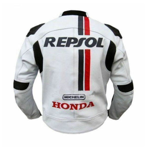 Honda Repsol Motorcycle Leather Jacket