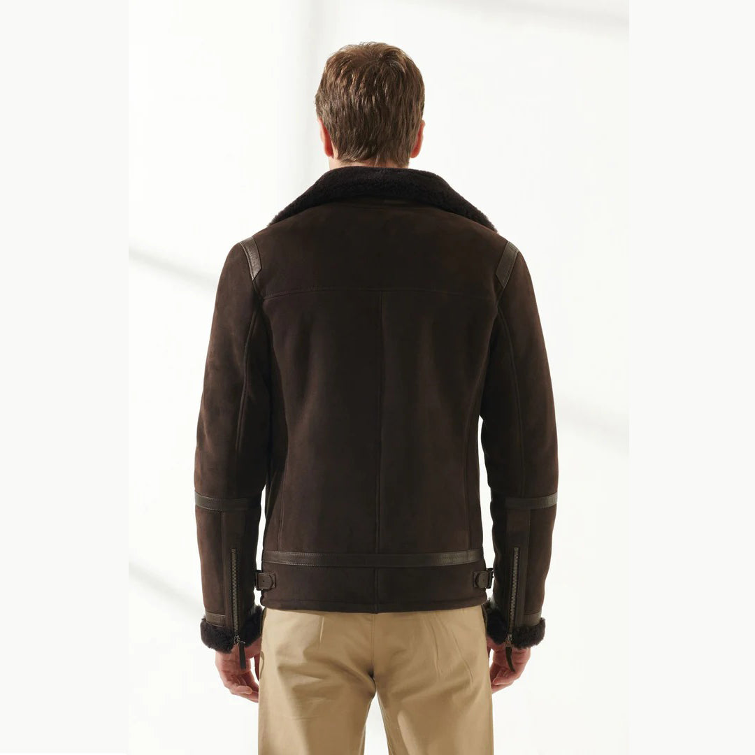 Brown Shearling Jacket