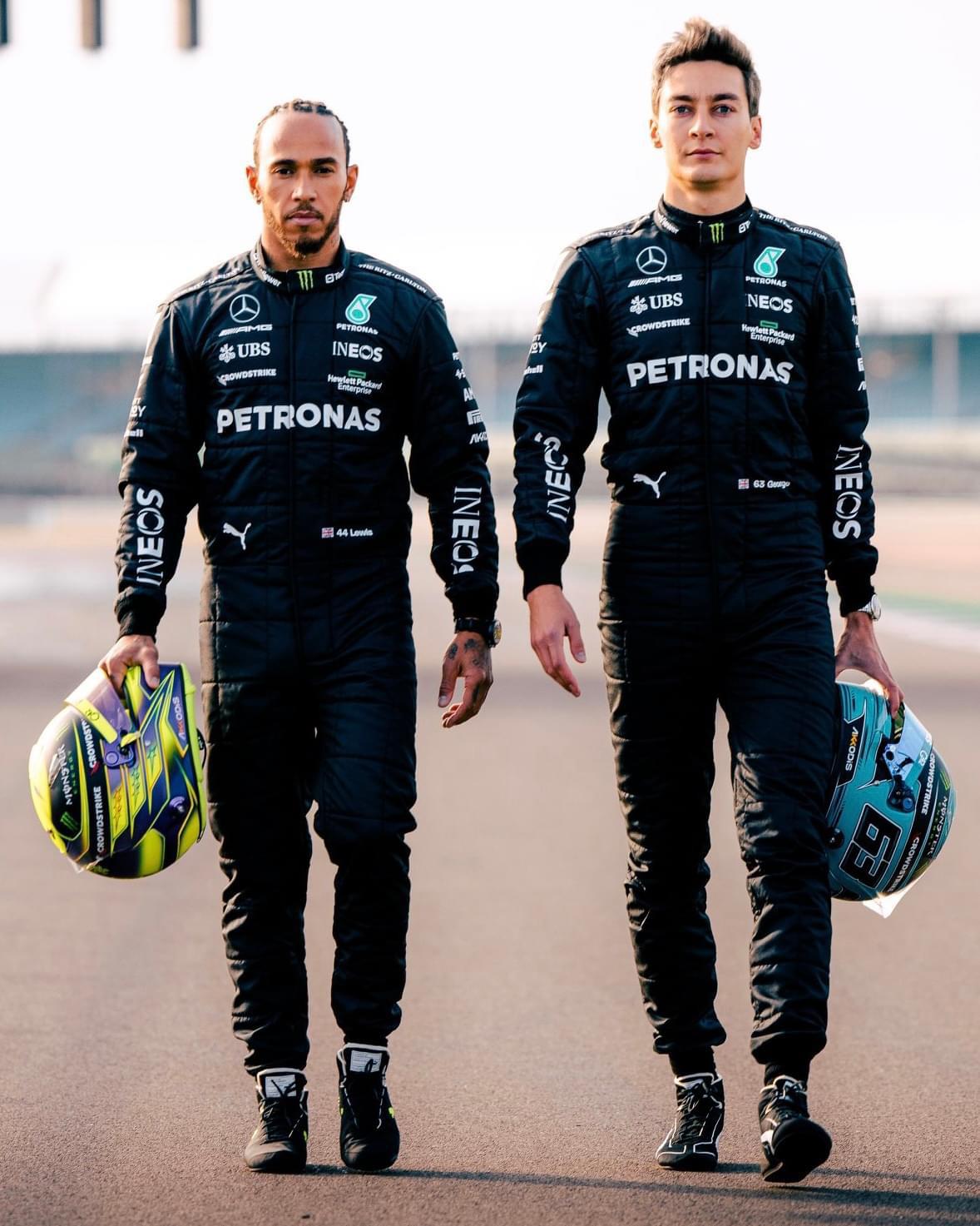 Lewis Hamilton Mercedes Petronas F1 Karting Suit 2023