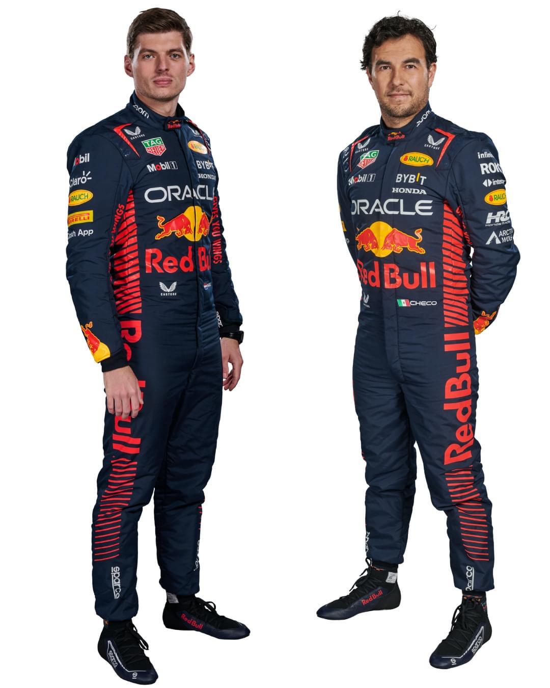 US$ 26.00 - 2023 F1 Red Bull Royal Blue Polo Racing Suit(有领) - m.