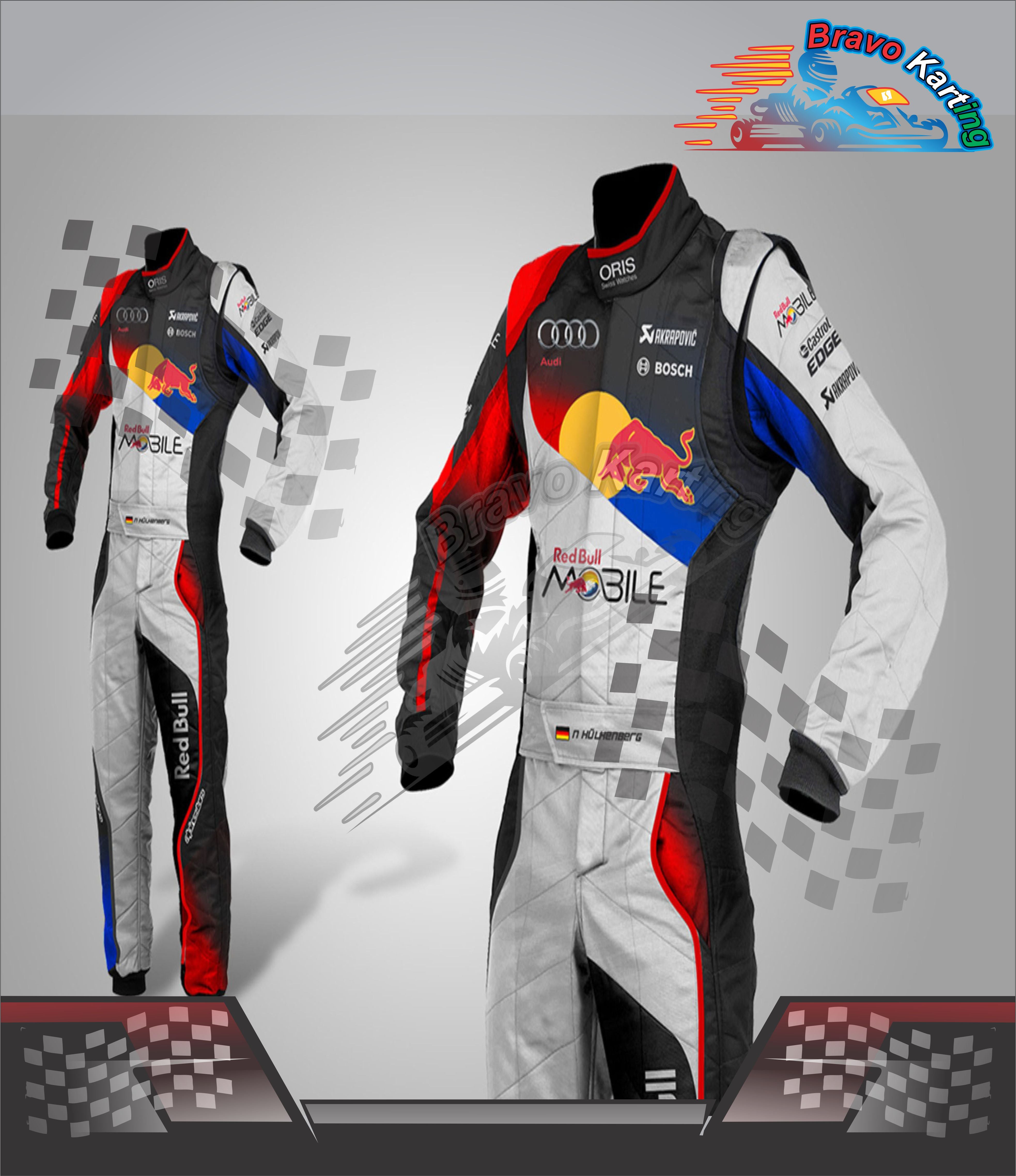 RED BULL Go Kart Race Suit Sublimated