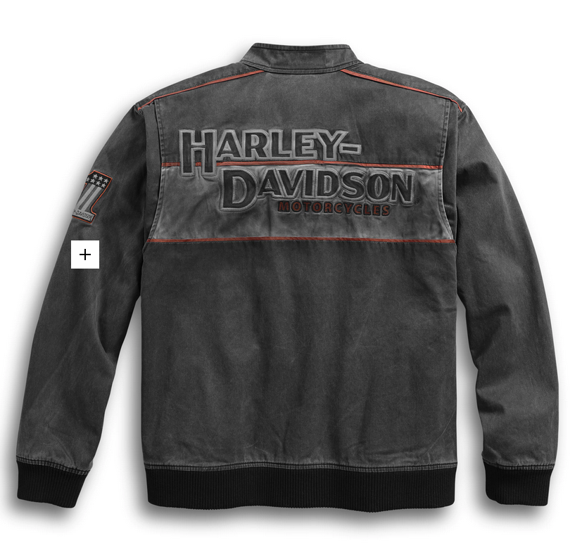 Men's Iron Block Harley Davidson Casual Jacket