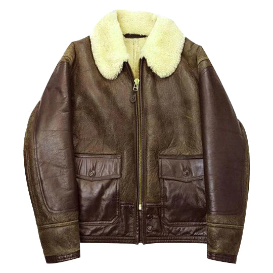 Mens AN J-4 Sheepskin Jacket