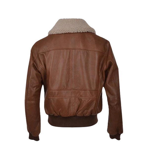 Mens Brown Leather Jacket