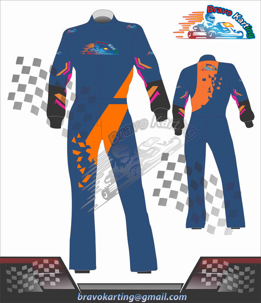 Custom Go Kart Race Suit BRW-108