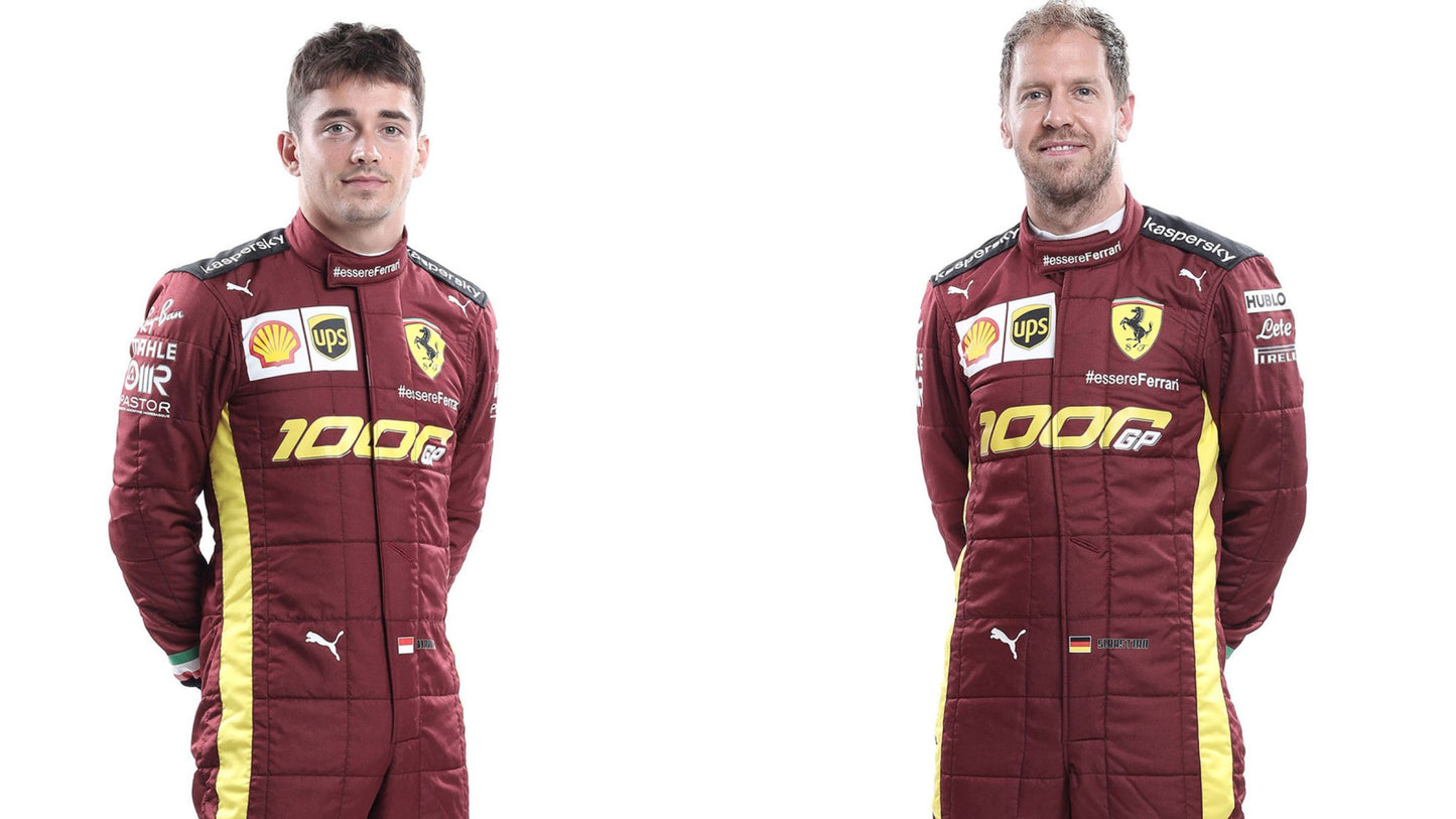 Scuderia Ferrari Race Suit special for 1000th race