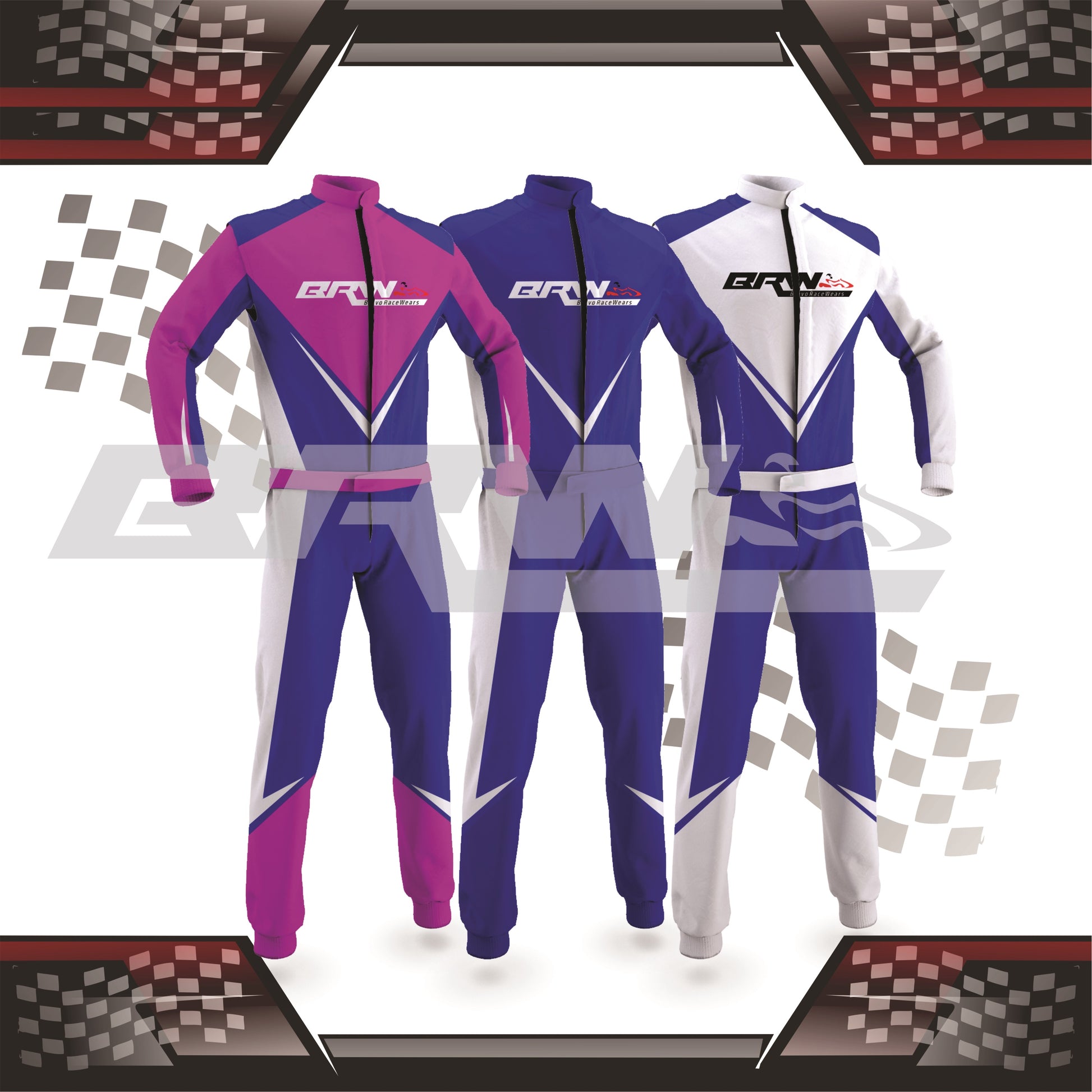 Custom Go Kart Race Suit BRW-103