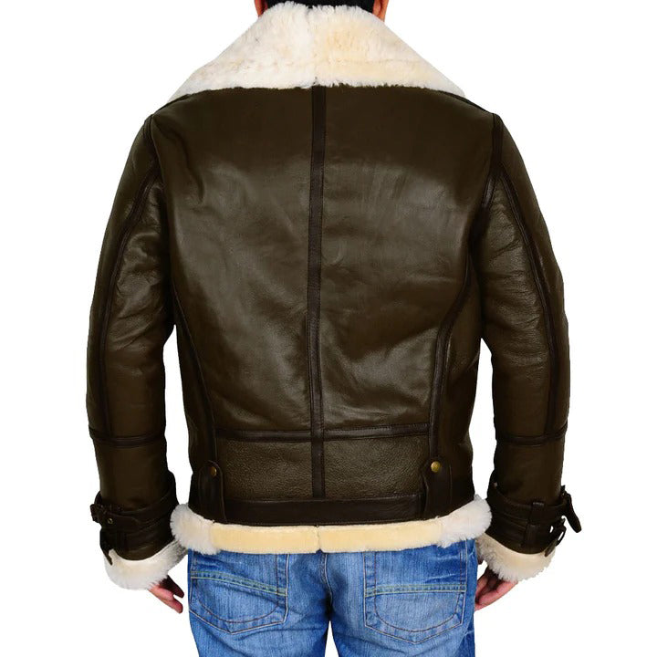 Shearling Leather Jacket