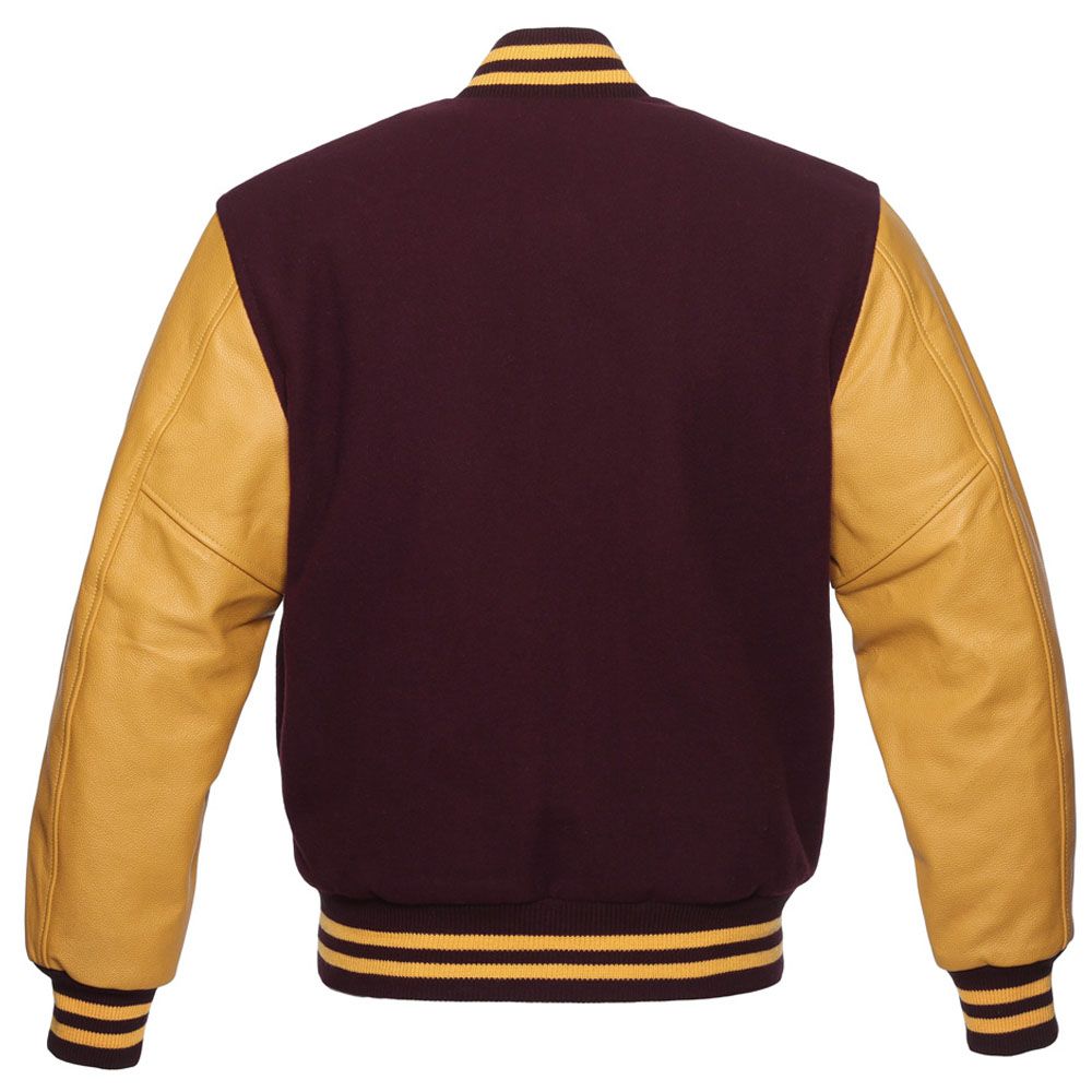 Womens Maroon Varsity Jacket For Sale